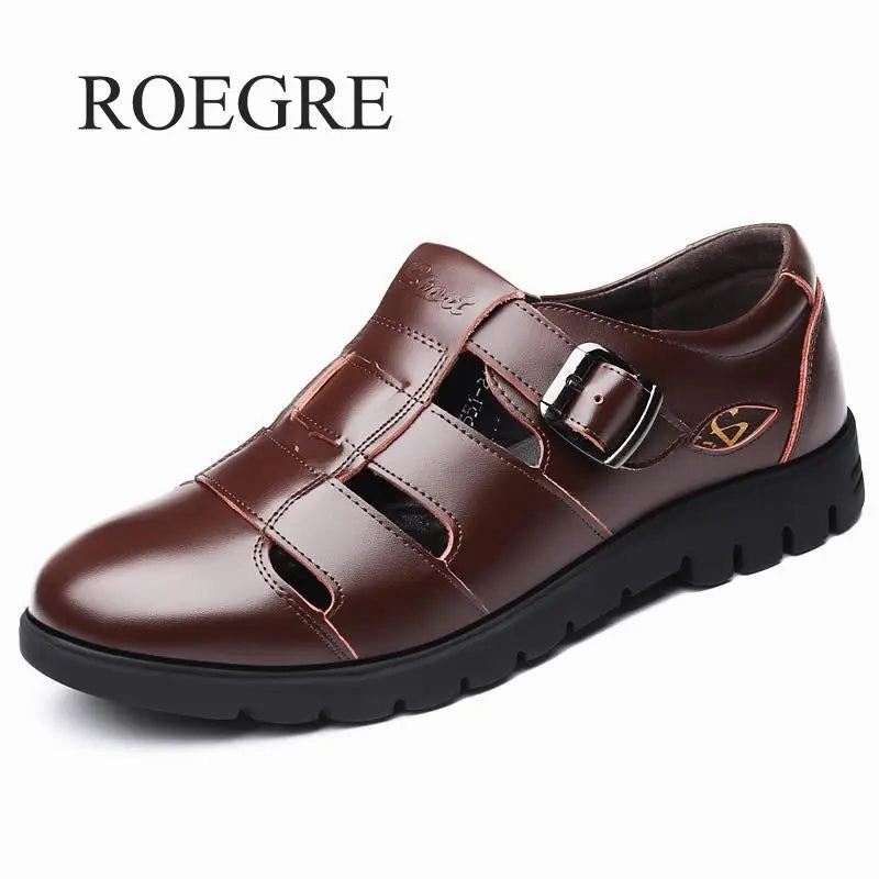 Sandals Uggs Men Sandals Genuine Leather Sandals Men Outdoor Casual Men Leather Sandals For Men Beach Shoes Roman