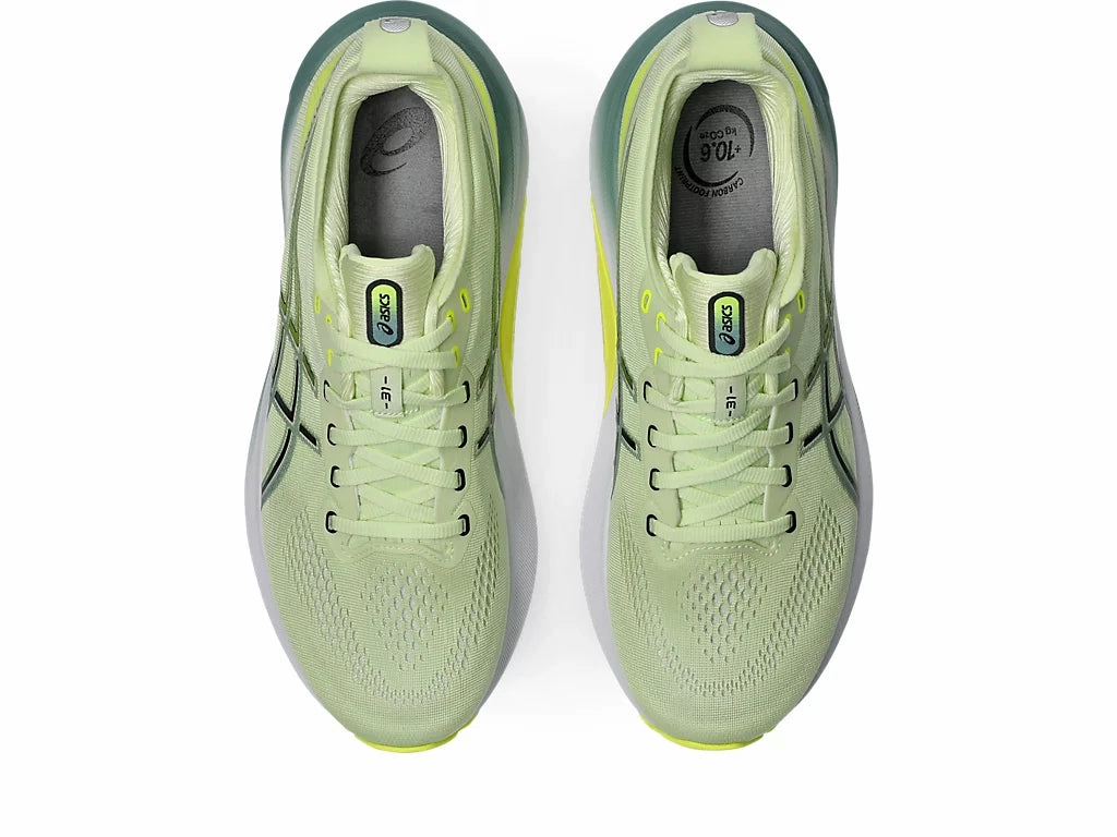 Trail Running Shoes With Wide Toe Box Asics Men's GEL-KAYANO 31 Running Shoes in Cool Matcha/Celadon