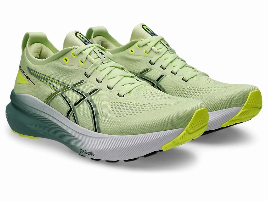 Racing Shoes Running Asics Men's GEL-KAYANO 31 Running Shoes in Cool Matcha/Celadon