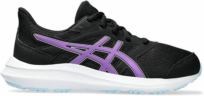 Asics Jolt 4 GS Running Shoes - Black/Cyber Grape Asics High Arch Support Running Shoes