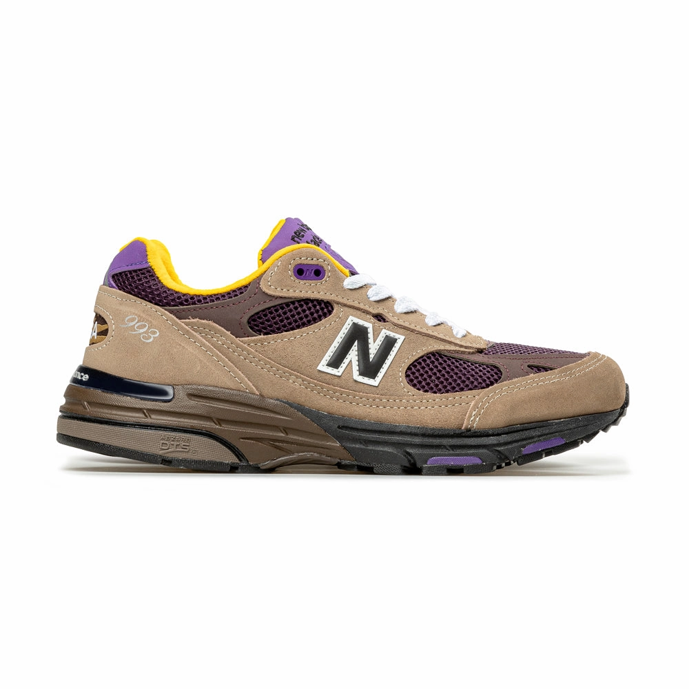 993 Made in USA | Mushroom Midnight Violet New Balance 327 Black