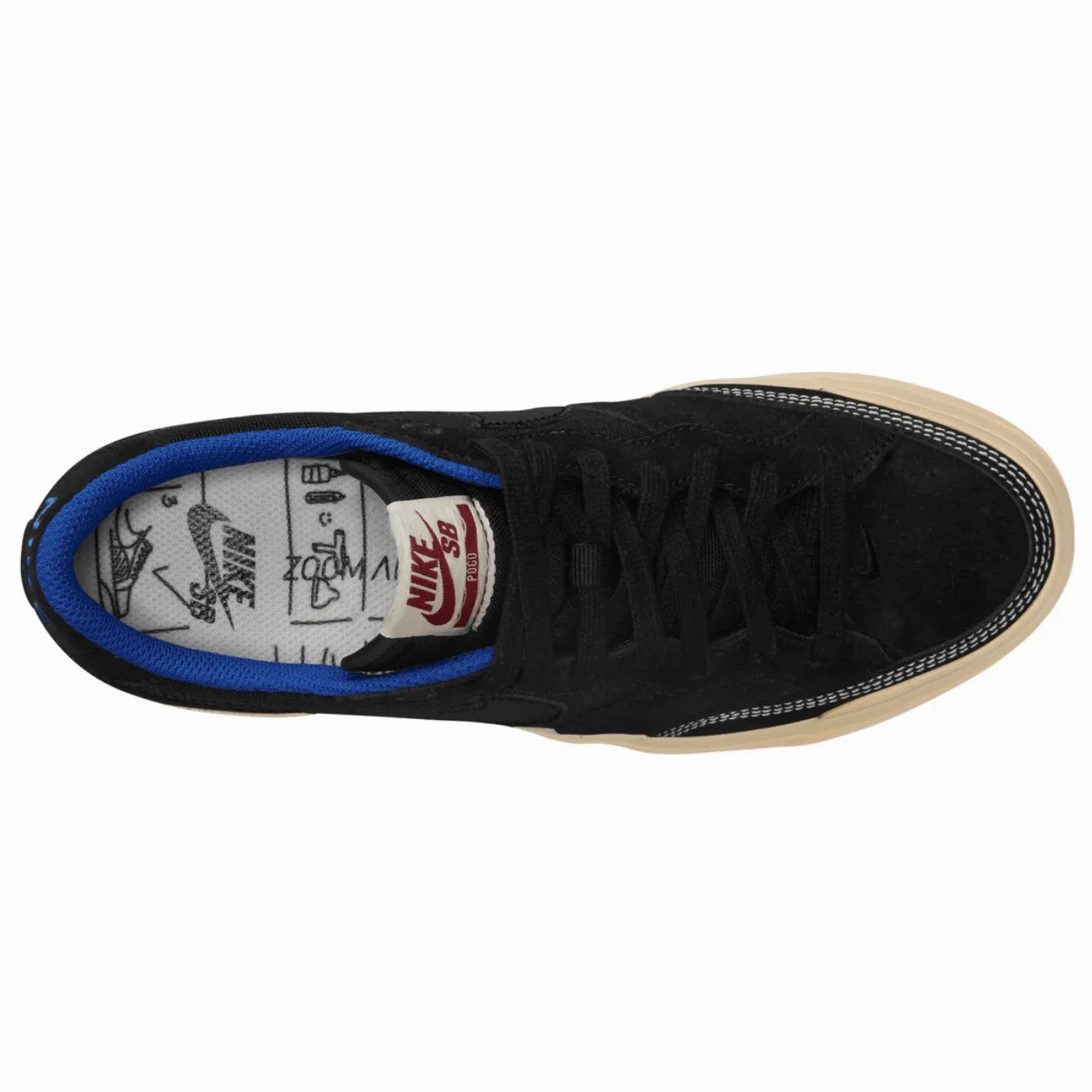 Buy Asics Running Shoes Nike SB Pogo Shoes - Black / Hyper Royal / Gum Light Brown