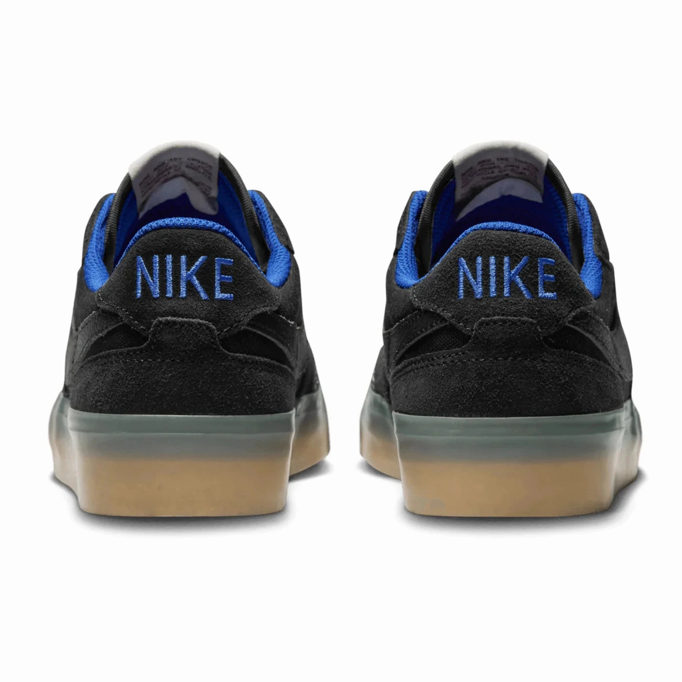 Plantar Fasciitis Shoes Asics Nike SB Pogo Shoes - Black / Hyper Royal / Gum Light Brown