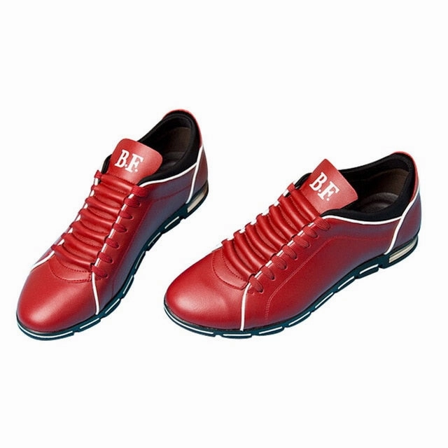 Tangnest Luxury Brand Men Dress Shoes Handmade Leather Casual Shoes Men British Style Lace-up Flats 5 Colors Man Flats XMR1935 Green Flat Shoes