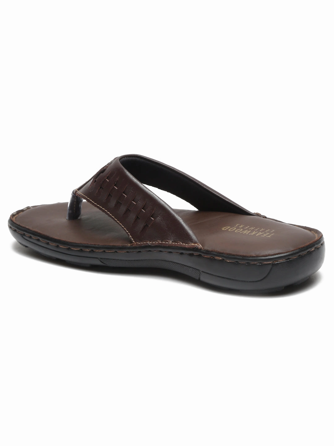 Rosin Ballet Slippers Teakwood Men Leather Brown Thong Flip-Flop