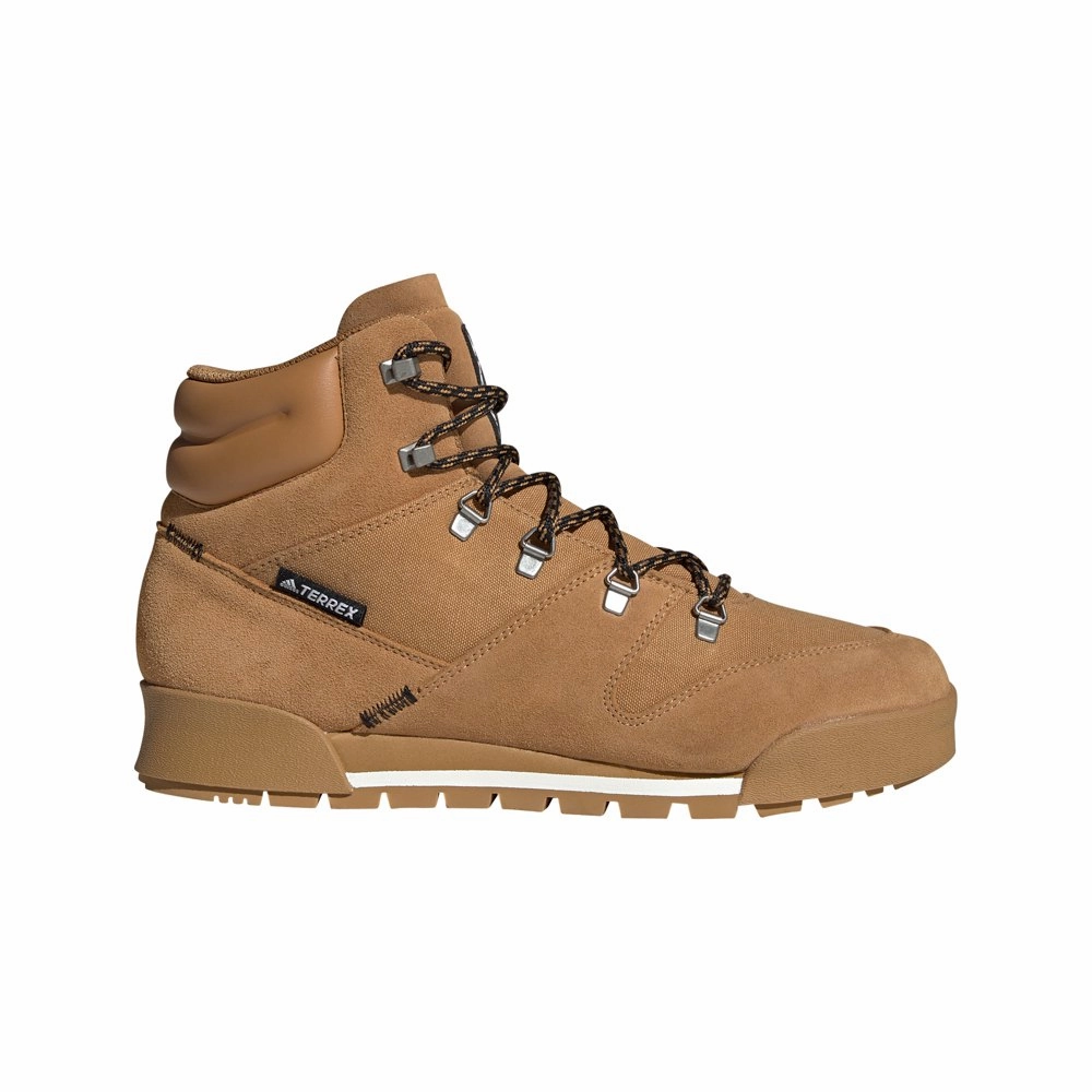TERREX SNOWPITCH COLD.RDY HIKING BOOTS | Brown| Men's Adidas Build Your Shoe