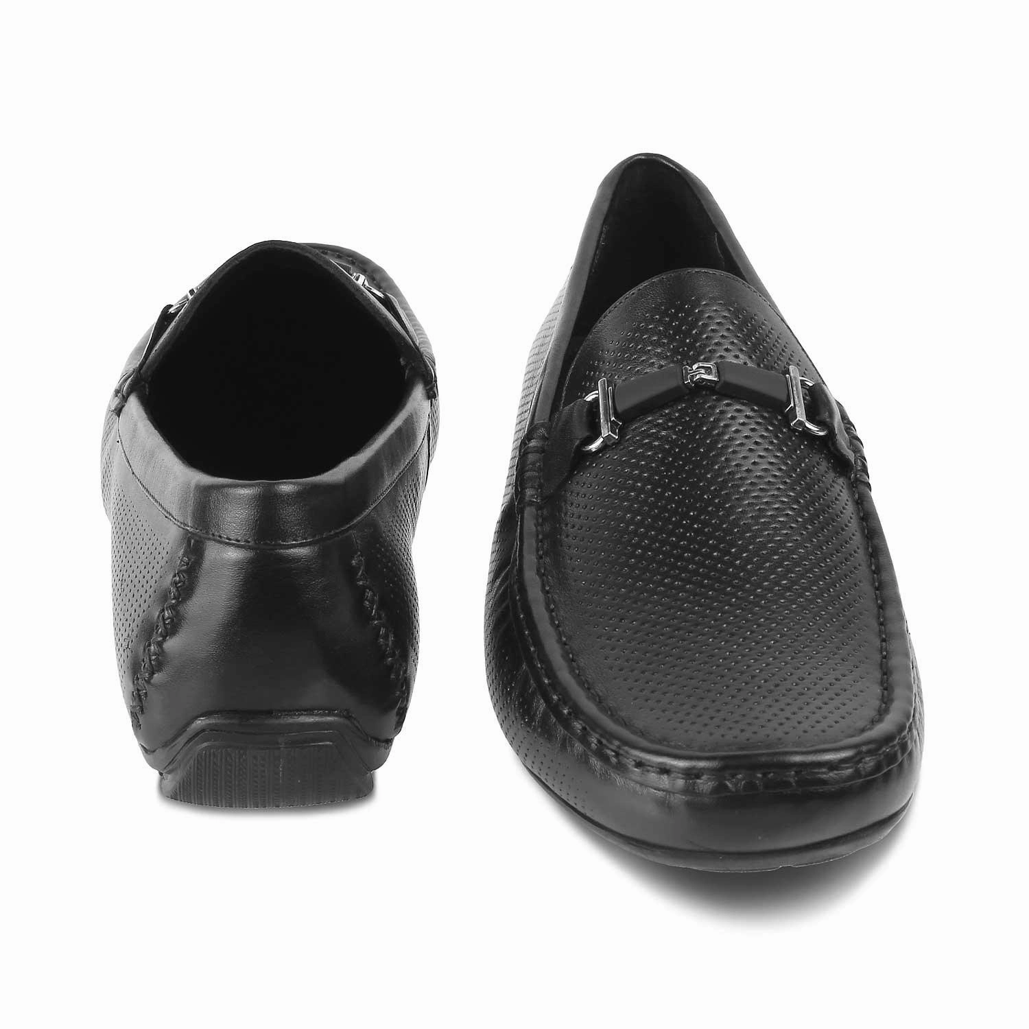 When Were Penny Loafers Popular The Open Black Men's Leather Loafers