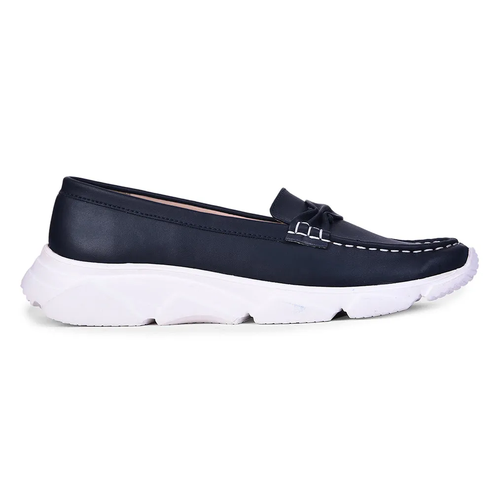 Healers Casual Blue Loafers For Women C275-01 By Liberty Loafers For Beach