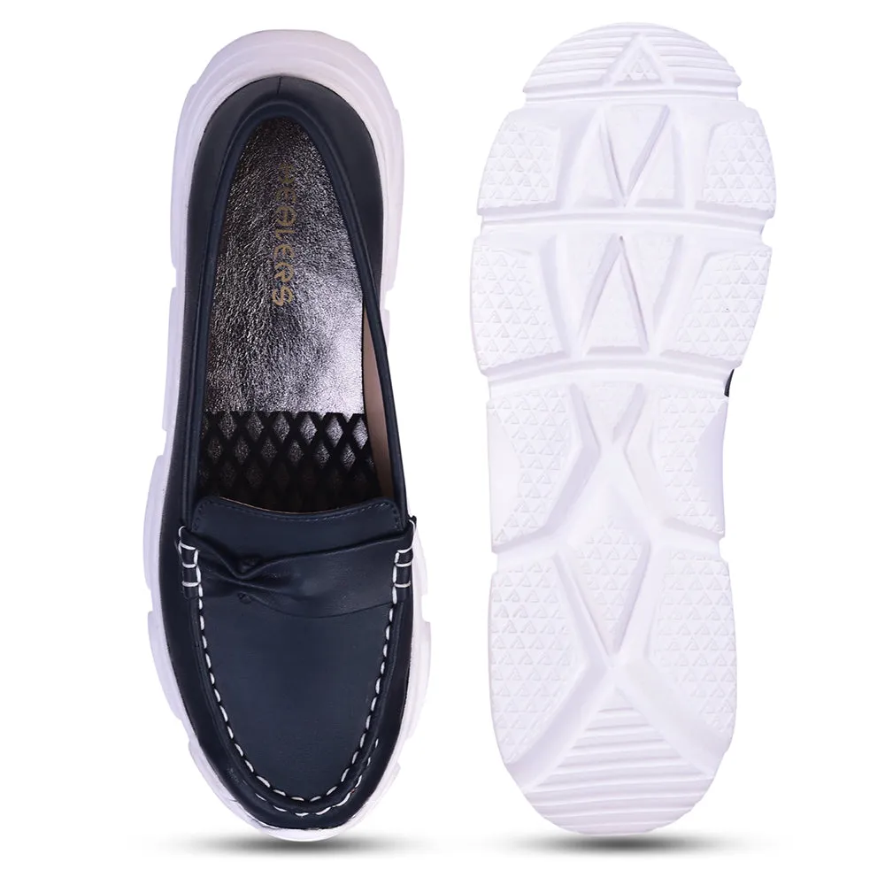 Healers Casual Blue Loafers For Women C275-01 By Liberty Zerogrand Loafers