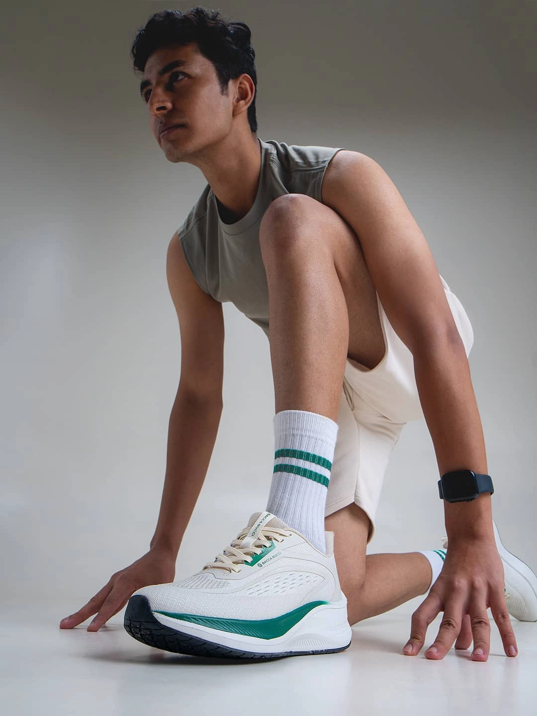 Bacca Bucci Zephyr  All-Day Comfort Running & Training Shoes Low Heel To Toe Drop Running Shoes