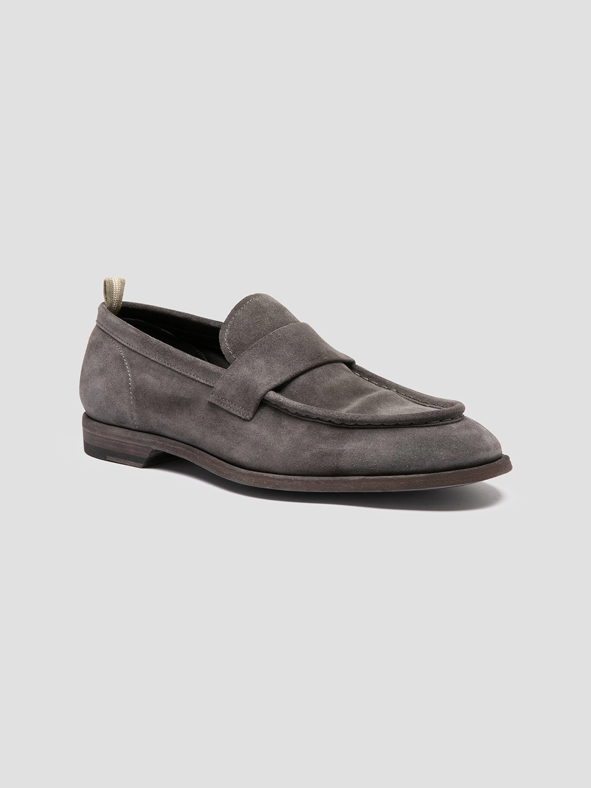 Gabbana Loafers SOUND 001 - Grey Suede Penny Loafers