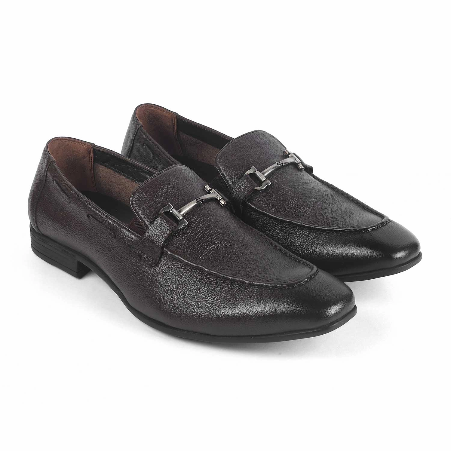 Nine Loafers Tresmode Obaa Brown Men's Leather Loafers