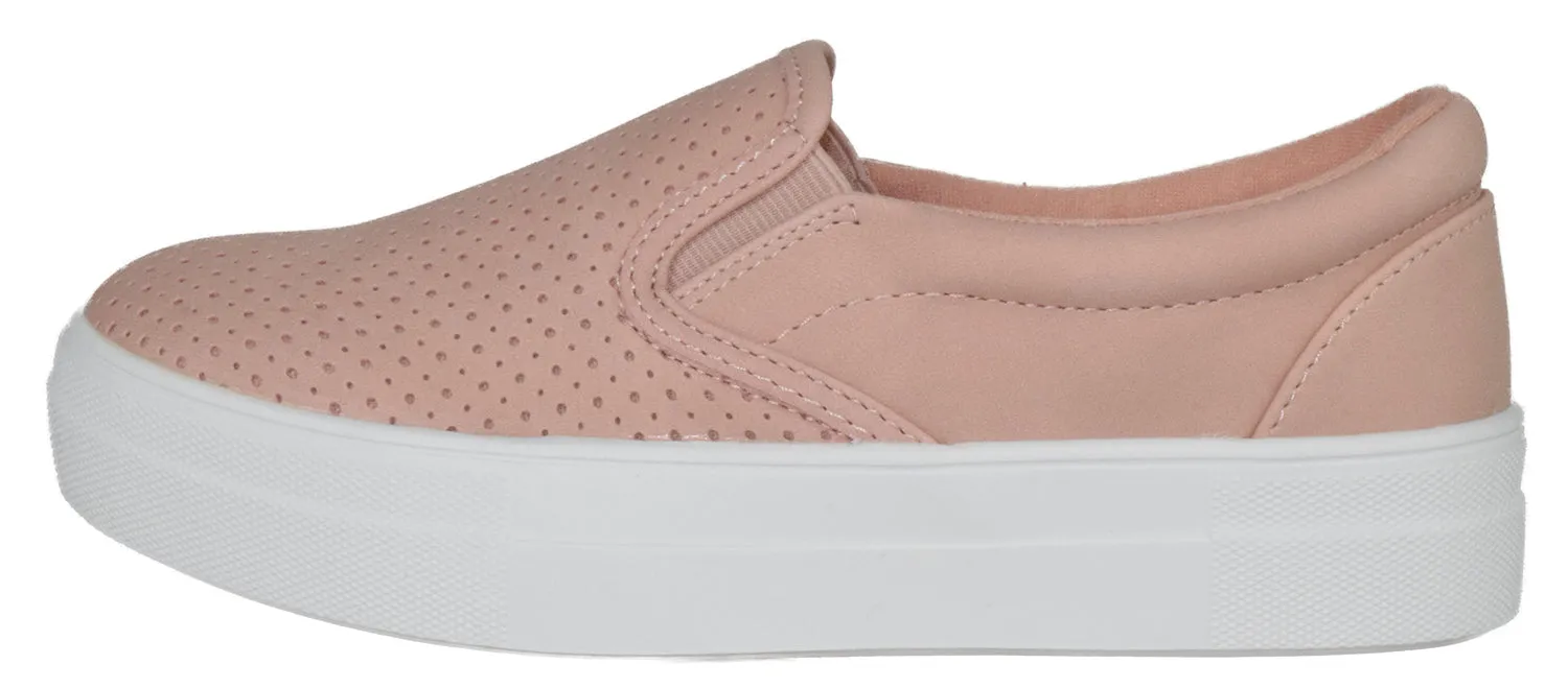 CROFT-G Pink Soda Suede Venetian Loafers