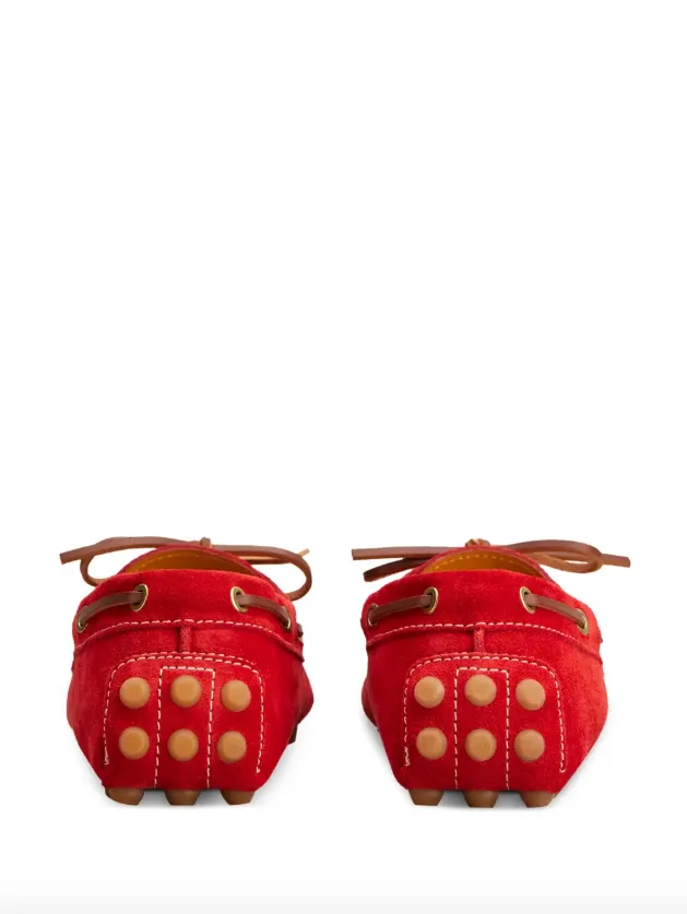 Tod's Gommino boat gommino loafers in suede Soda Loafers