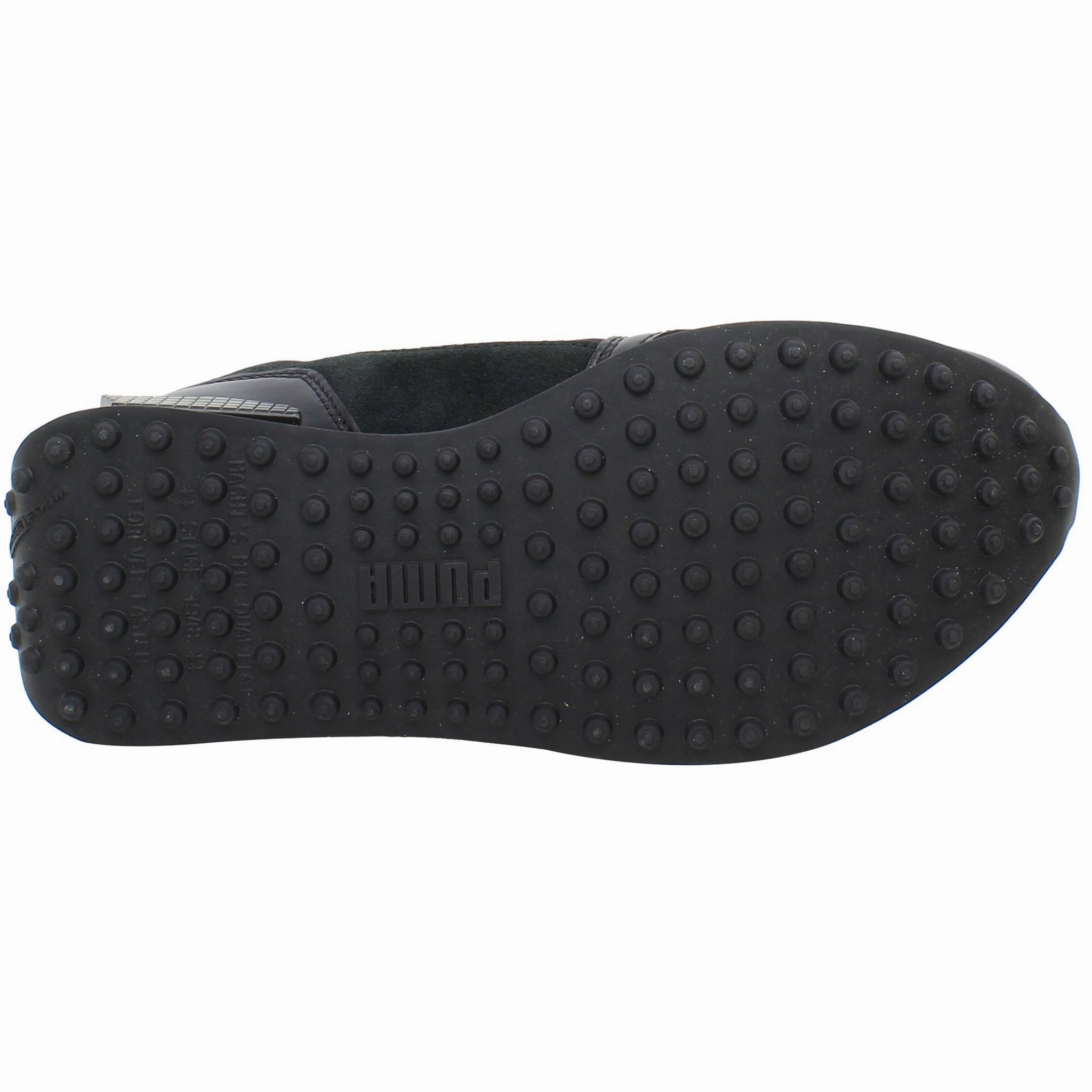 Puma Shoes Washable Puma Mile Rider Bright Peaks Mens Black Trainers