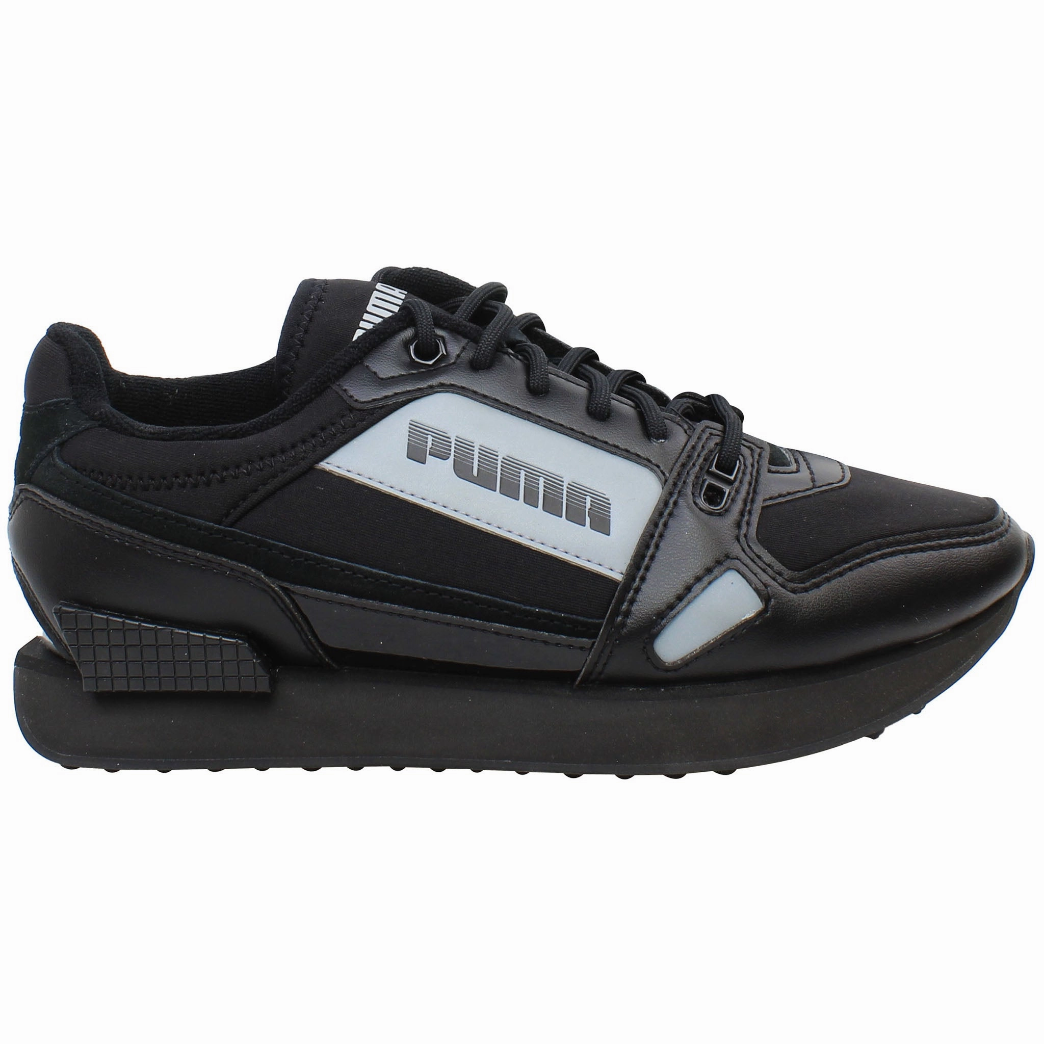 Vince Carter Shoes Puma Puma Mile Rider Bright Peaks Mens Black Trainers