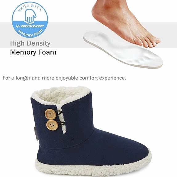 Cool Slides Shoes Dunlop Men's Slippers - Boot Slippers for Men