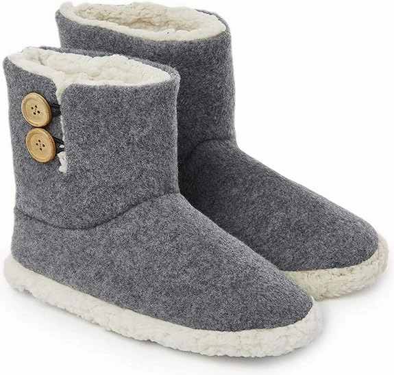 Dunlop Men's Slippers - Boot Slippers for Men Lighthouse Slippers