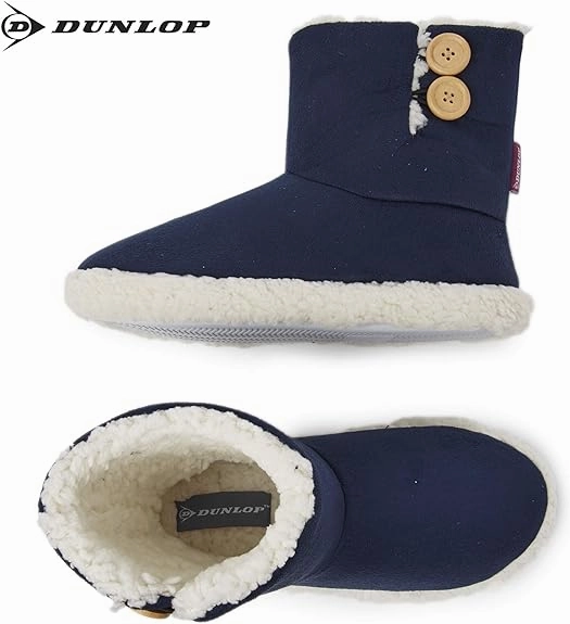 Heater Slippers Dunlop Men's Slippers - Boot Slippers for Men