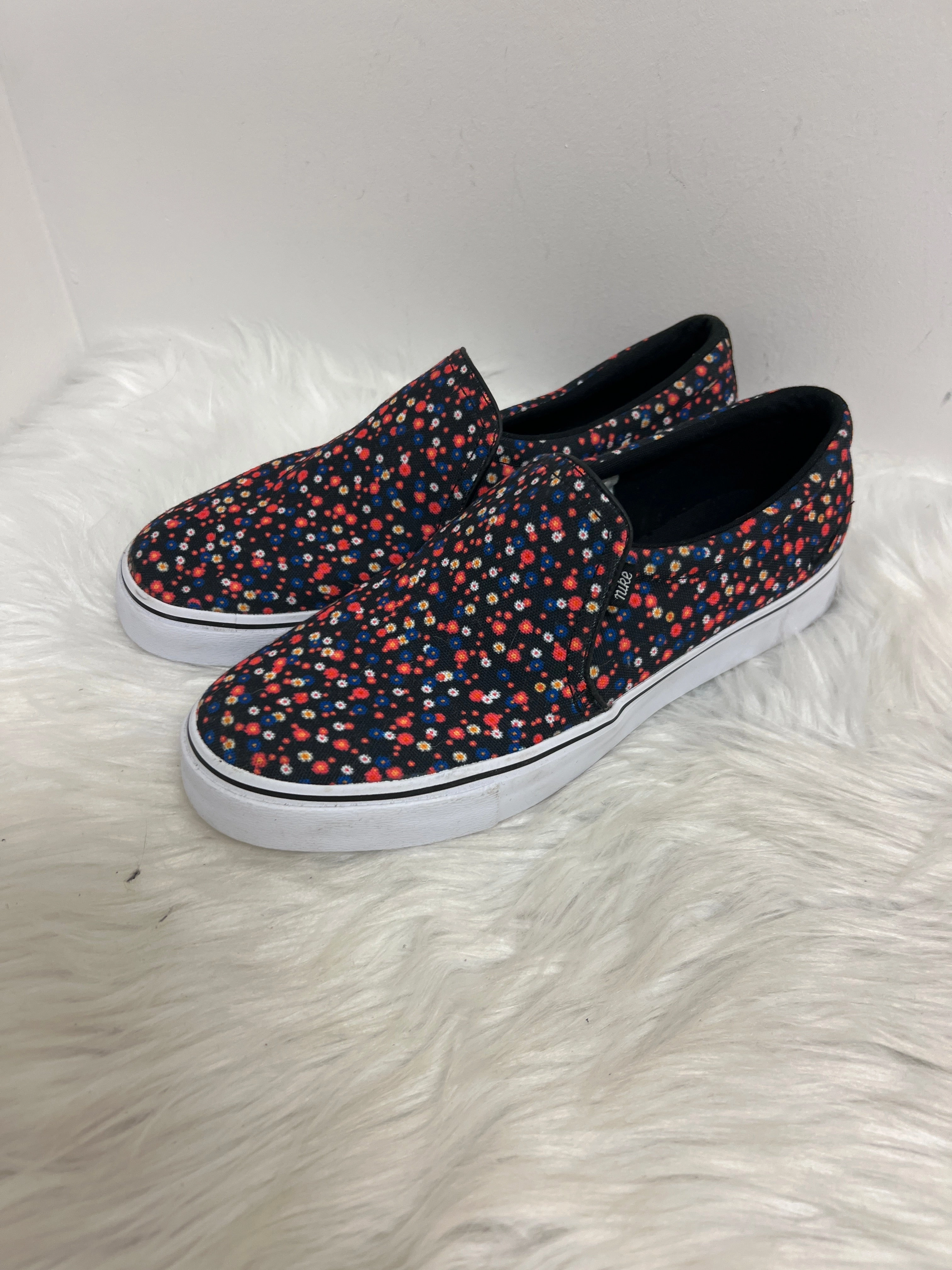 Haikyuu Asics Shoes Shoes Flats By Nike In Floral Print, Size: 9.5