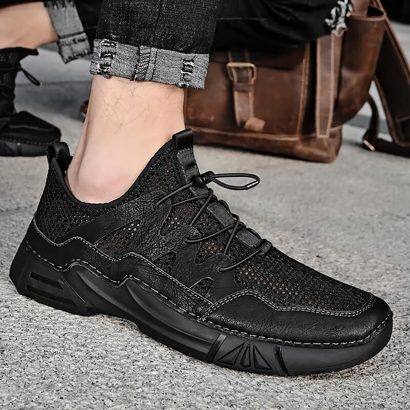 Dress Running Shoes Men's Outdoor Casual Breathable Mesh Shoes Summer Sandals