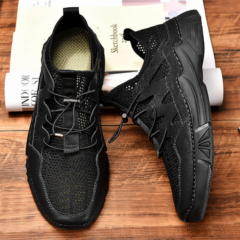 Best Running Shoes For People With Bad Knees Men's Outdoor Casual Breathable Mesh Shoes Summer Sandals