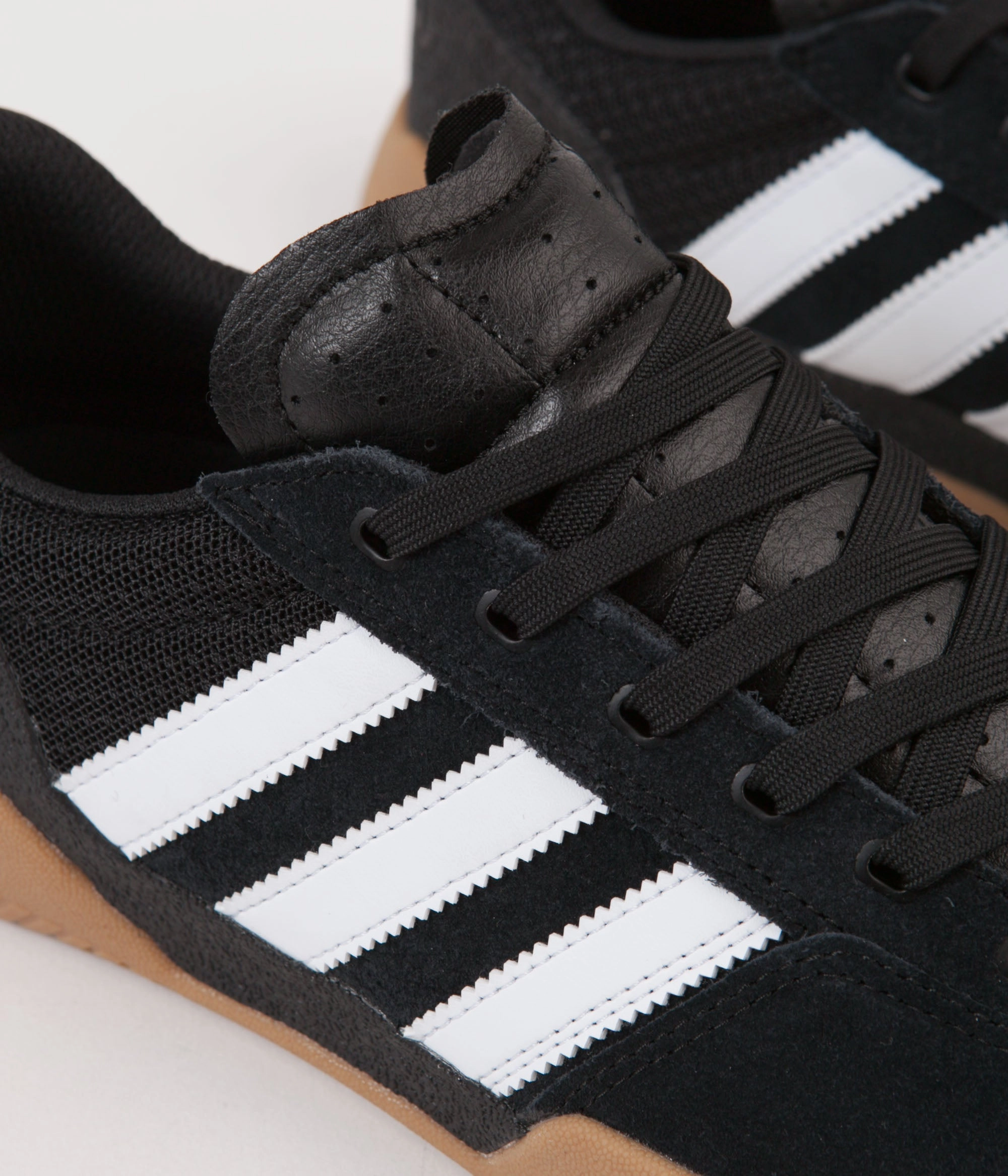 Adidas City Cup Shoes - Core Black / FTW White / Gum4 Adidas Grey Suede Shoes