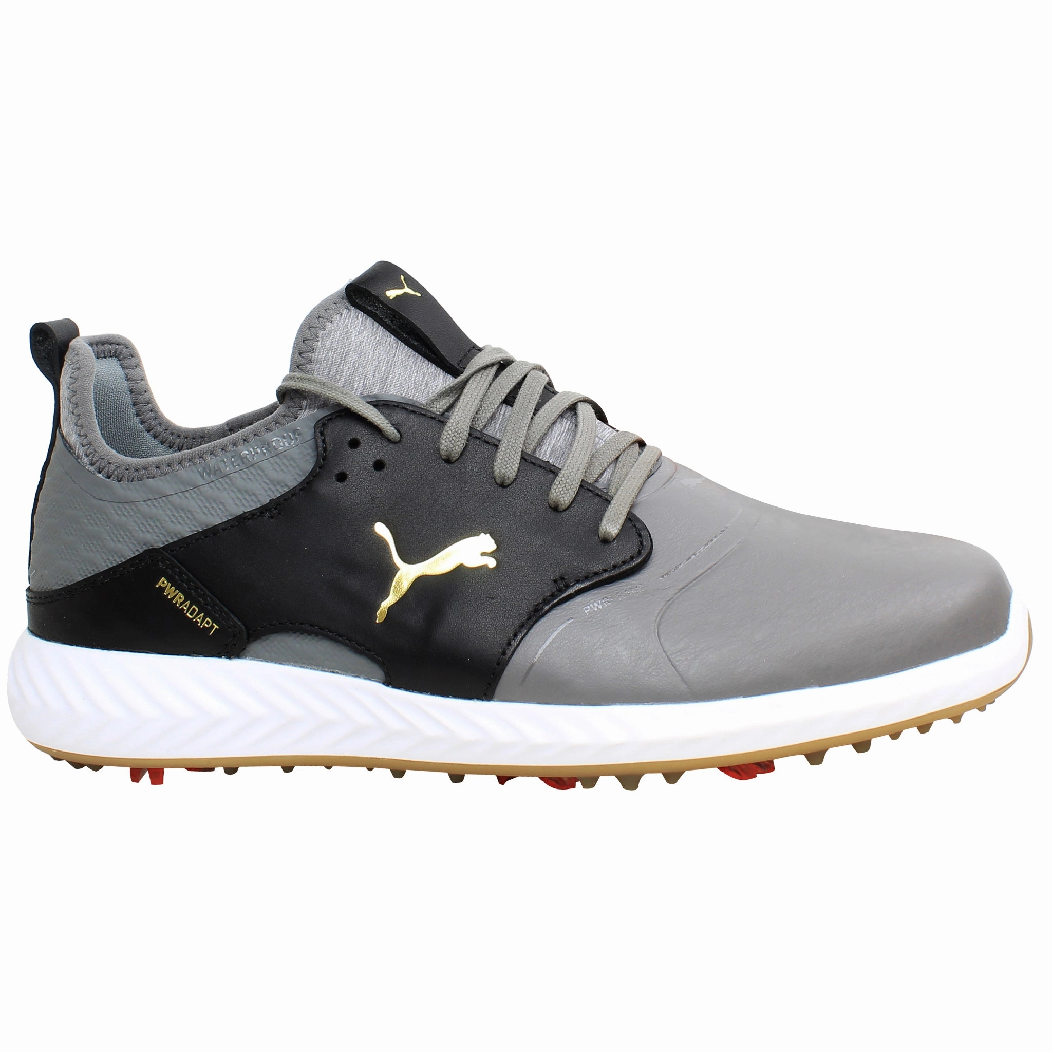 Paul Walker Puma Shoes Puma Ignite Power Adapt Cage Mens Grey Golf Shoes