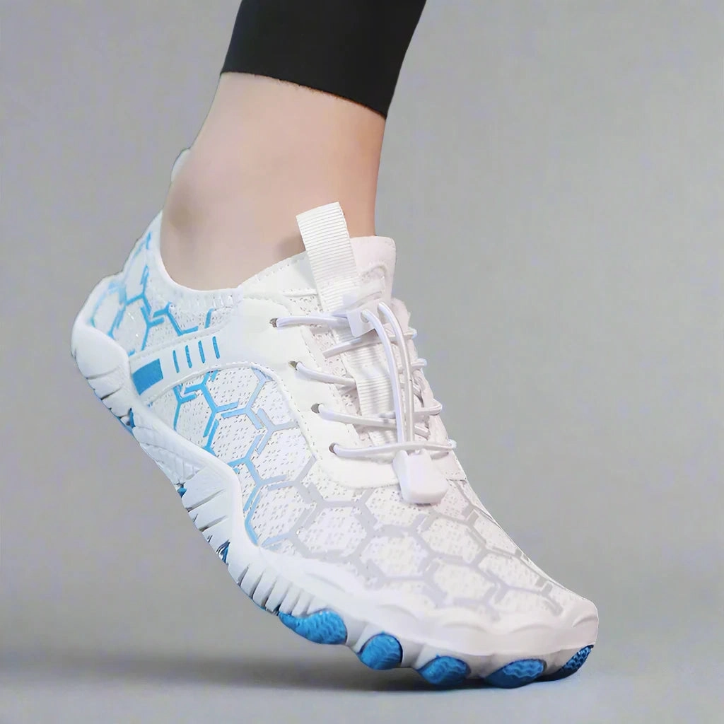 Platform Leather Sandals TrekFigure Barefoot Shoes