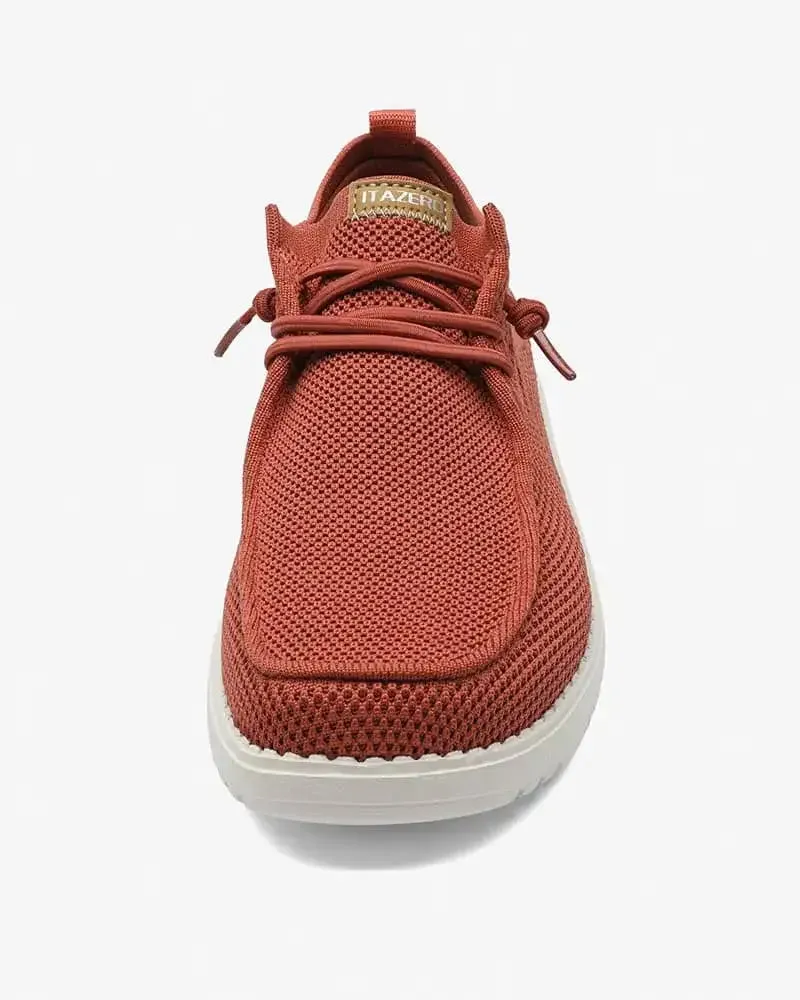 Piercing Loafers Women's Wide Shoes In Orange