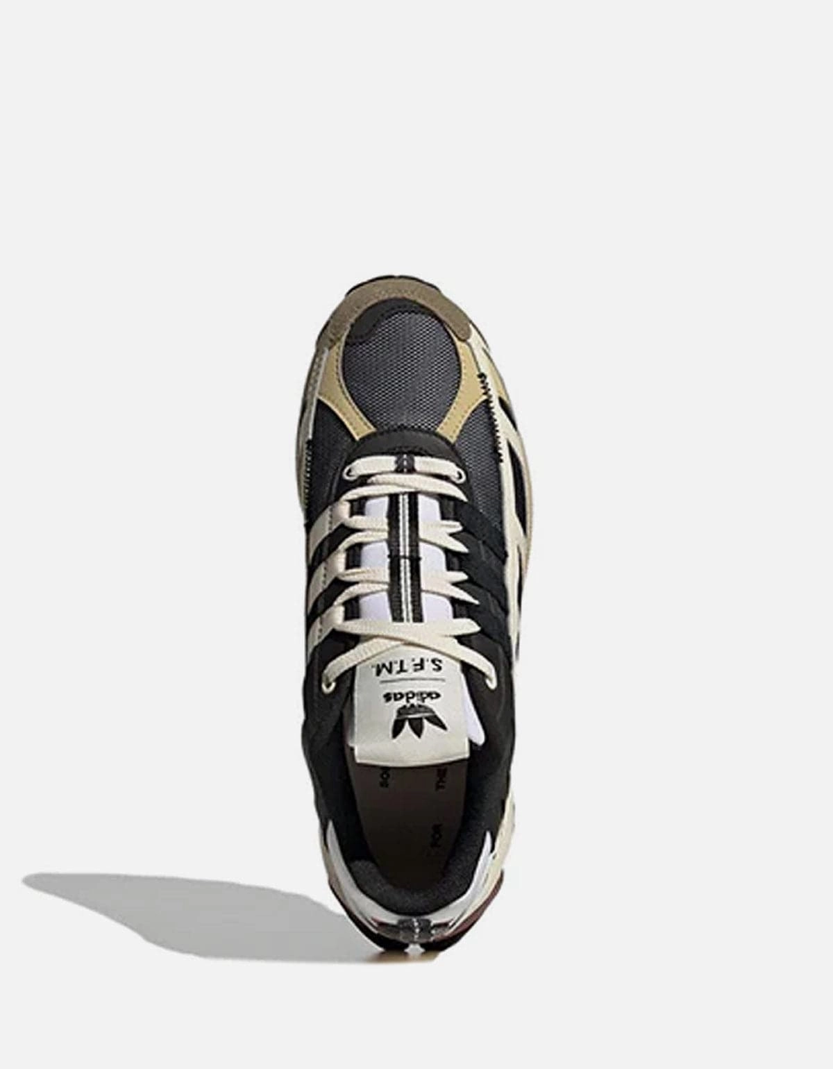 Adidas Tubular Shadow Shoes SFTM x Adidas SFTM-003 Shadowturf White & Black Trainers