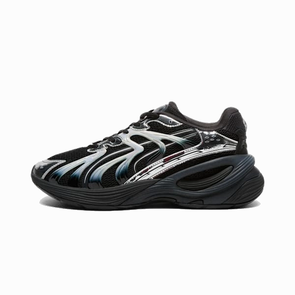 Asics Gel Torrance Running Shoe Puma Men's Inverse Shoes - Black / Flat Dark Grey / Silver