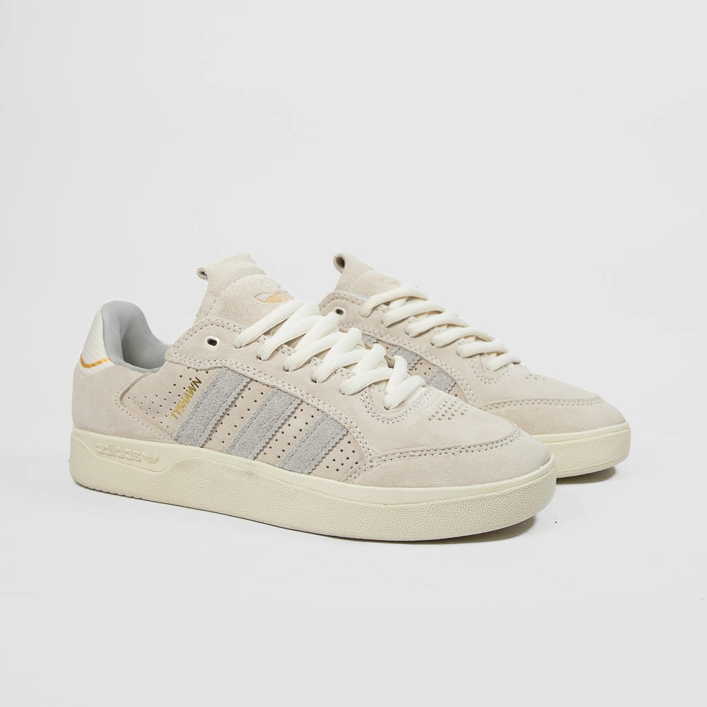 Adidas Shoes Recycled Ocean Plastic Adidas Skateboarding - Tyshawn Jones Low Pro Shoes - Cloud White / Grey One / Cloud White