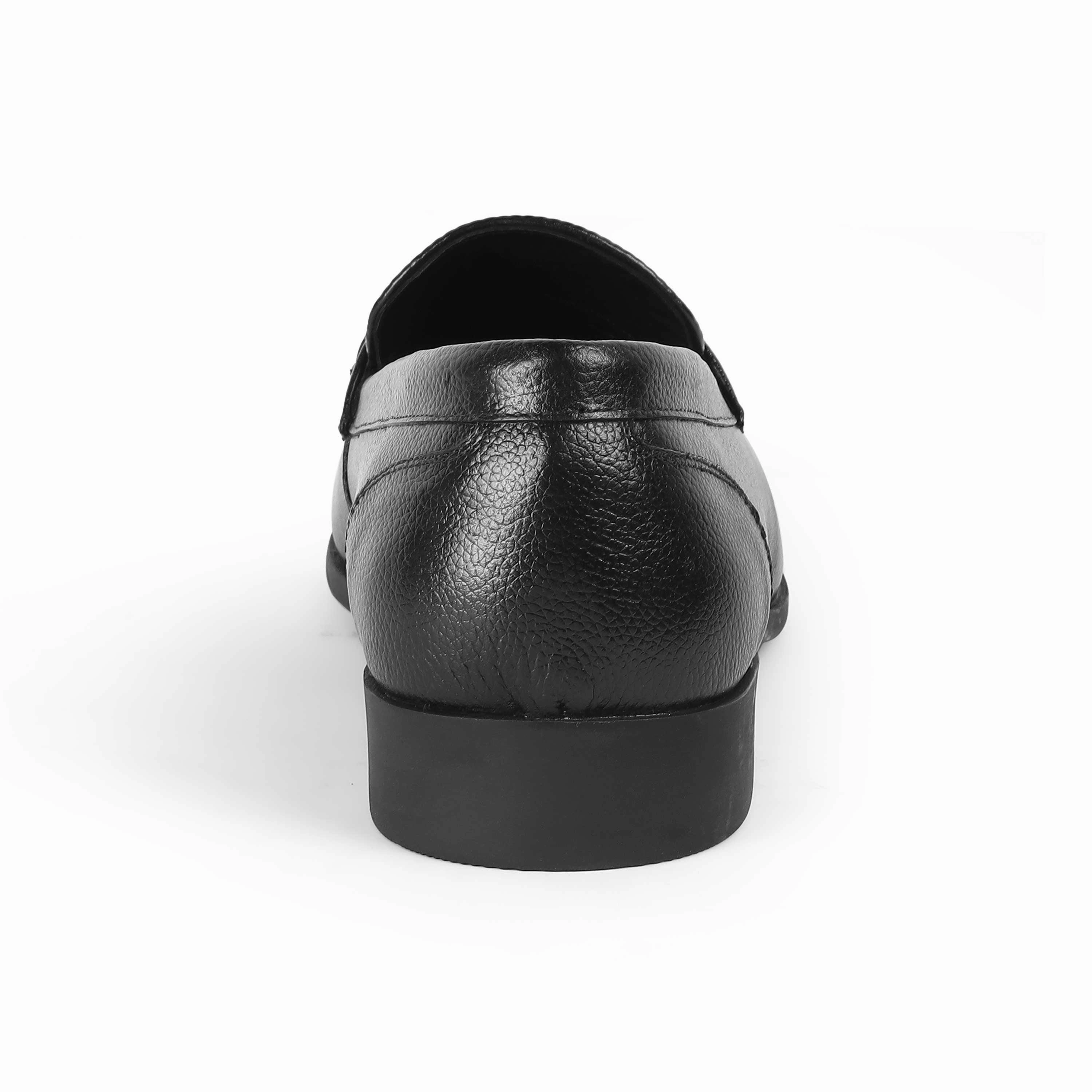 Loafers On Feet Tresmode Antli Black Men's Leather Loafers