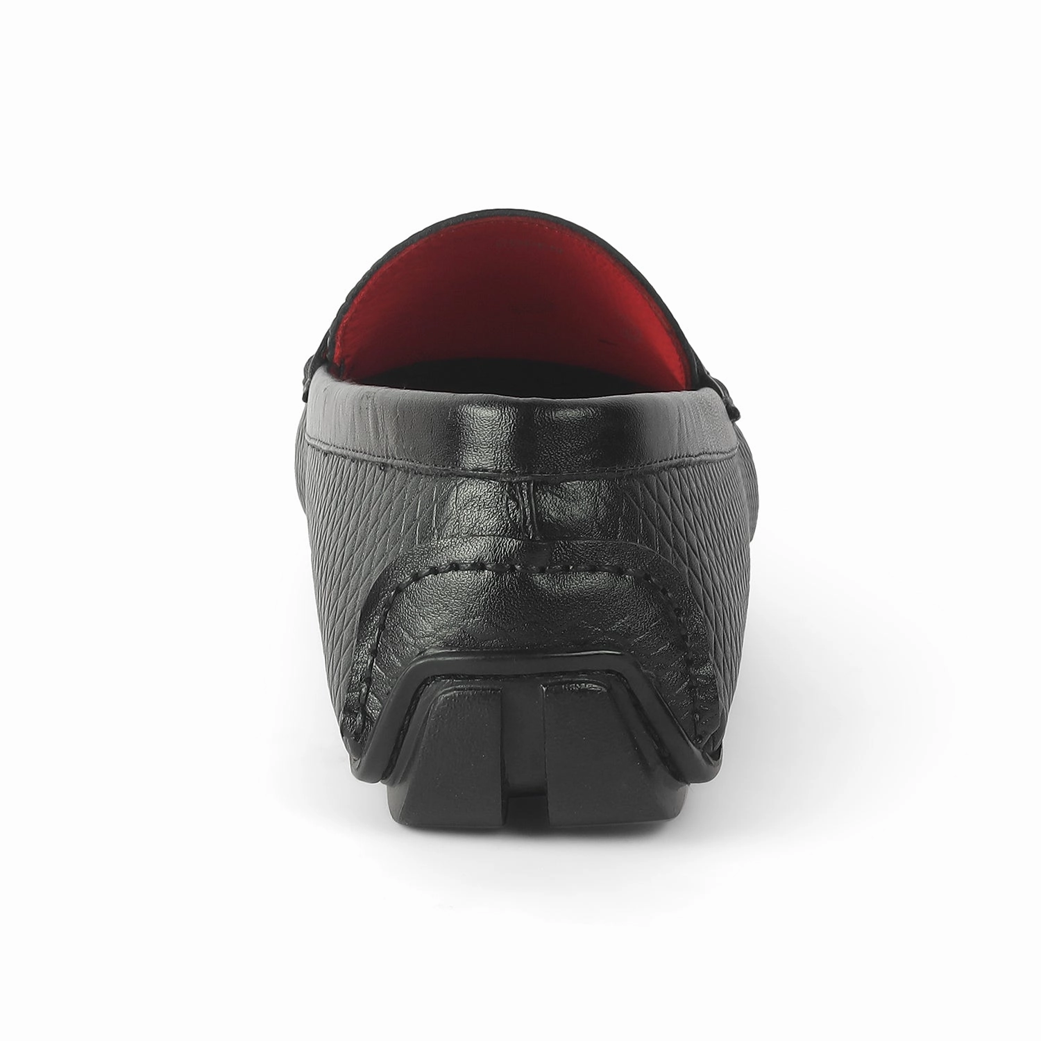 Tresmode Copen Black Men's Leather Penny Driving Loafers Loafers Burgundy