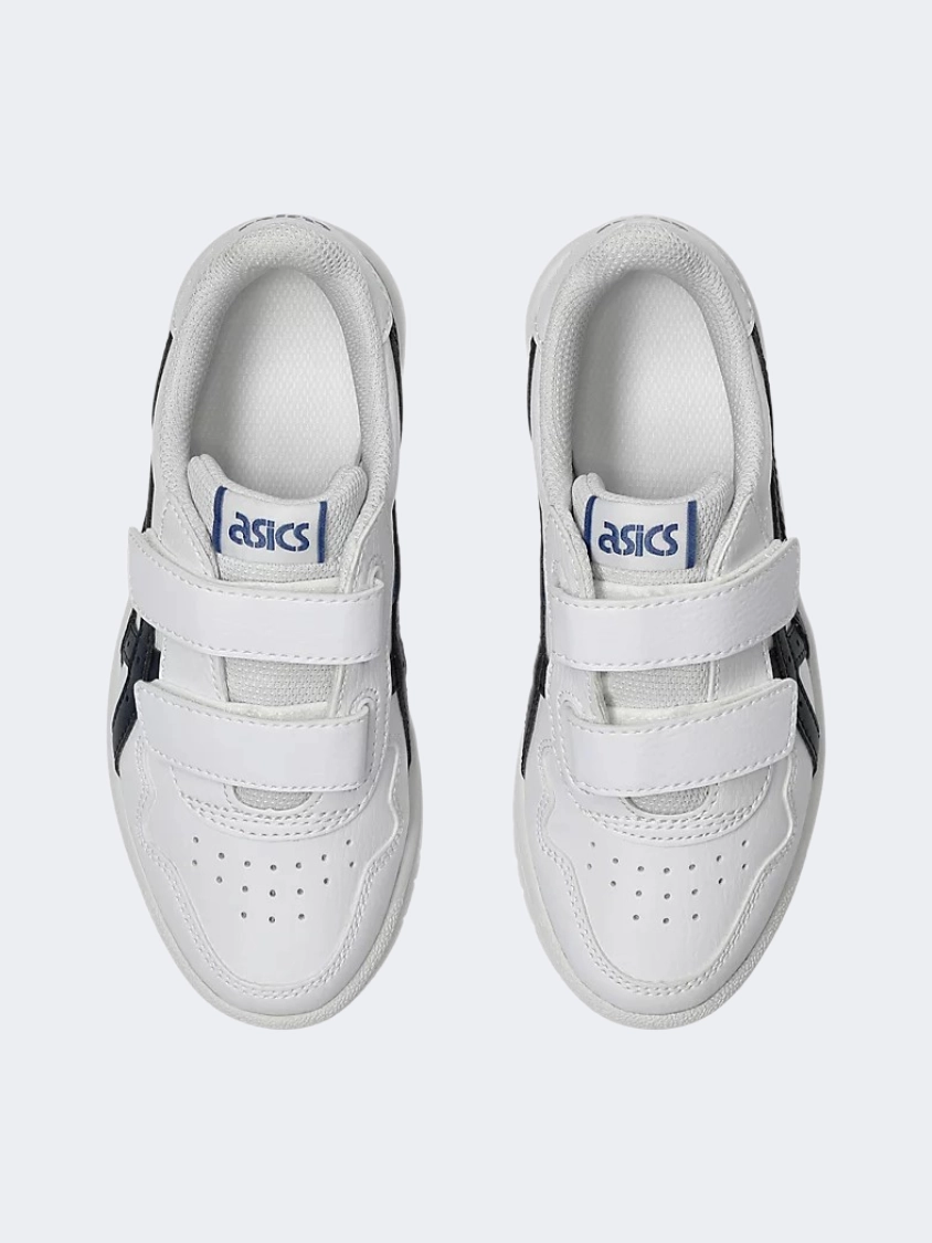 Asics Japan S Ps-Boys Lifestyle Sneakers White/Midnight Asics Stability Shoes