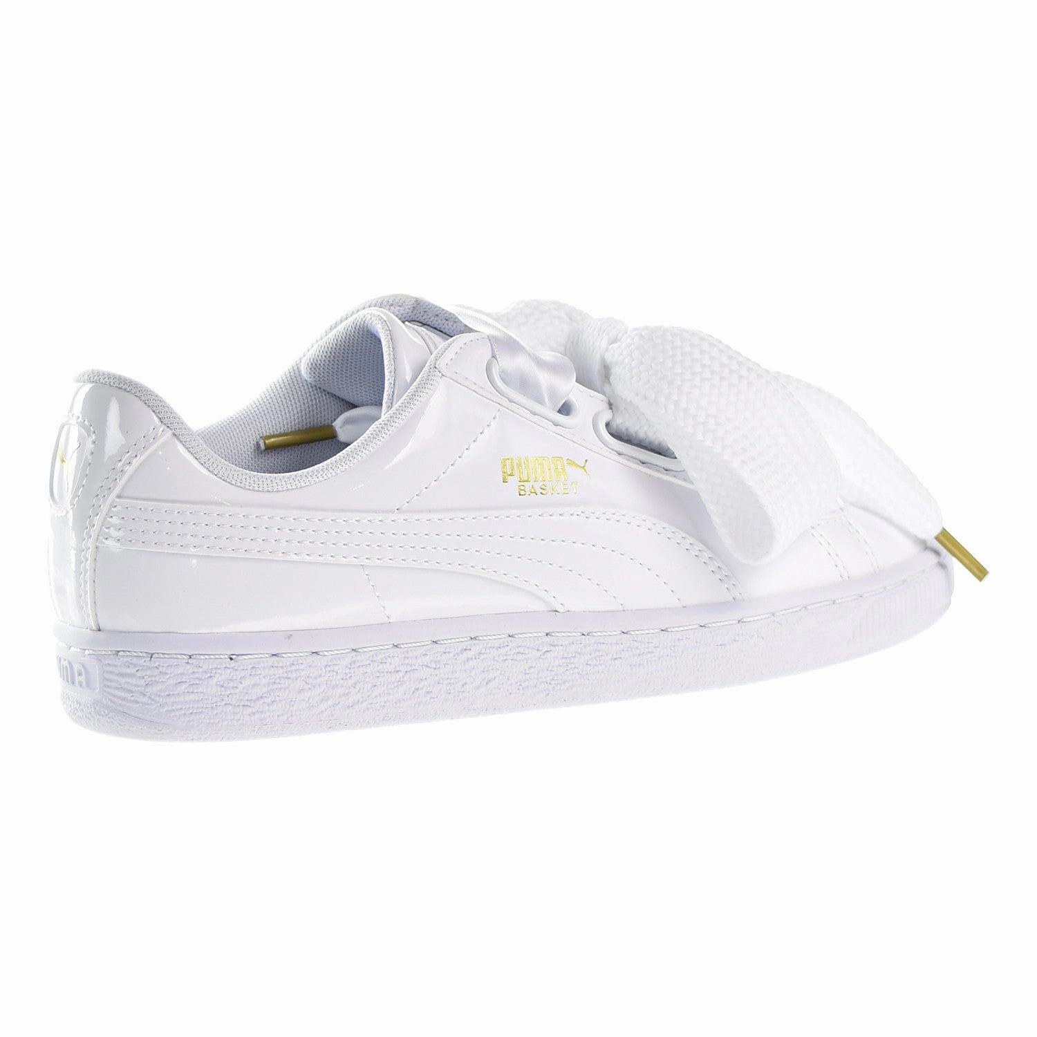 Puma Basket Heart Patent Women's Sneakers Puma White Asics Versablast 4 Running Shoes
