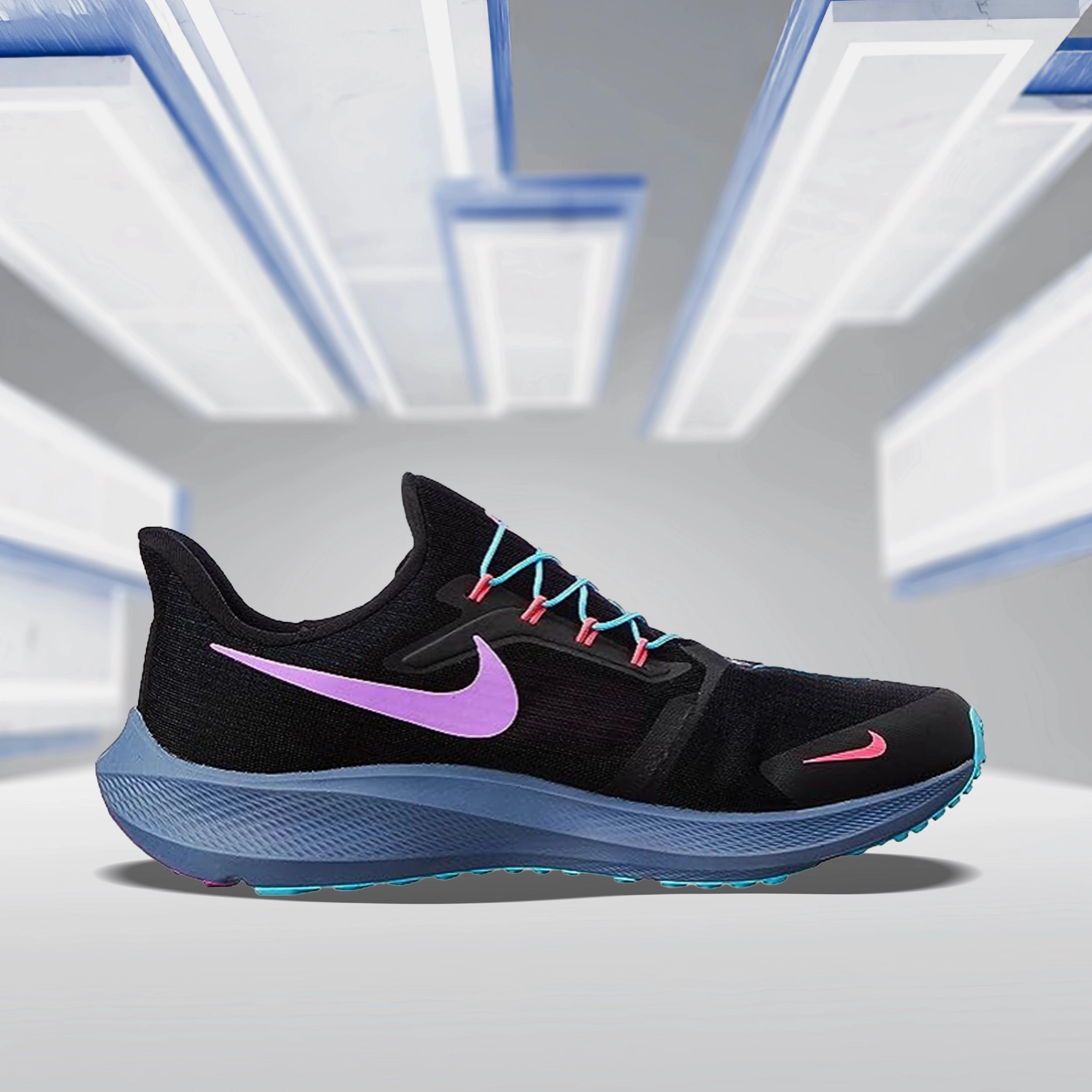 Nike Mens Air Zoom Pegasus Flyease Se Running Shoes (FB7181-001) Kohls Asics Tennis Shoes