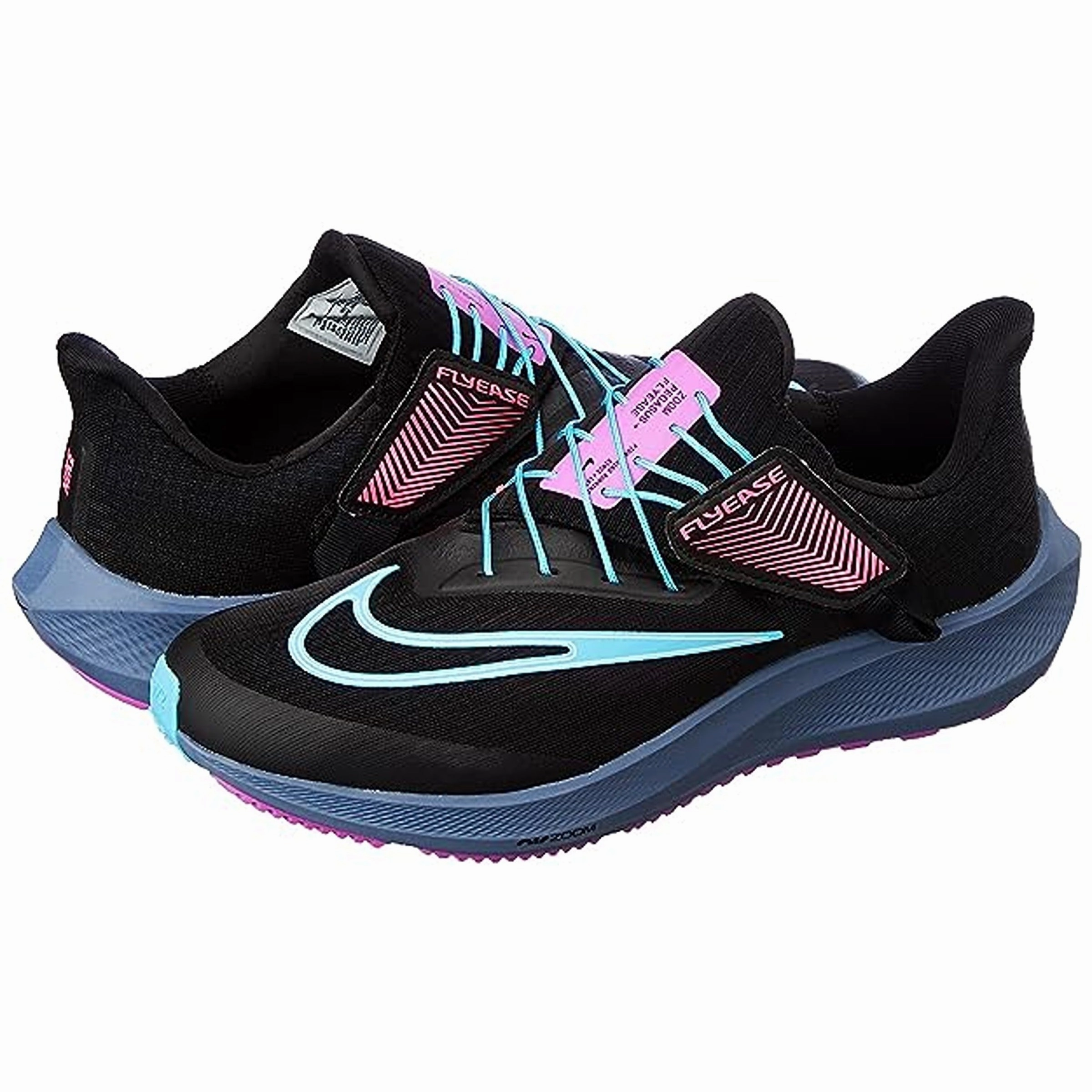 Nike Mens Air Zoom Pegasus Flyease Se Running Shoes (FB7181-001) Asics Jolt 4 Wide Running Shoe