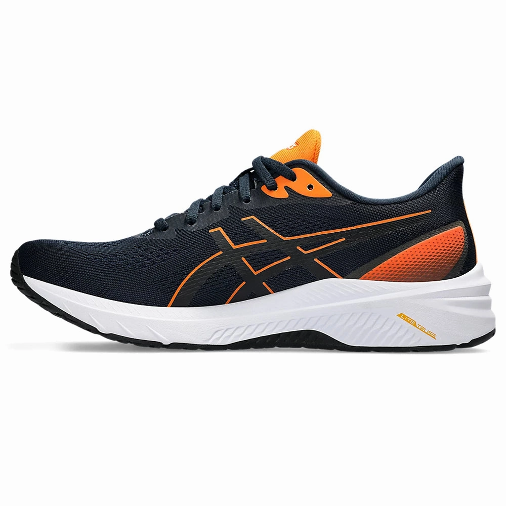 ASICS GT-1000 12 MEN'S (STORM BLUE/ DUNE) RUNNING SHOES Asics Mesh Shoes