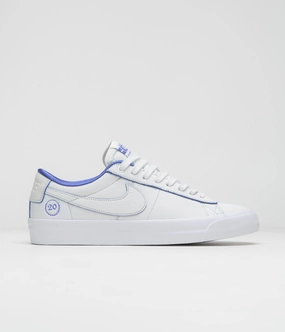 Nike SB Blazer Low Pro GT Premium Shoes - Summit White / Game Royal - Summit White Asics Running Shoes Gt 2000 5
