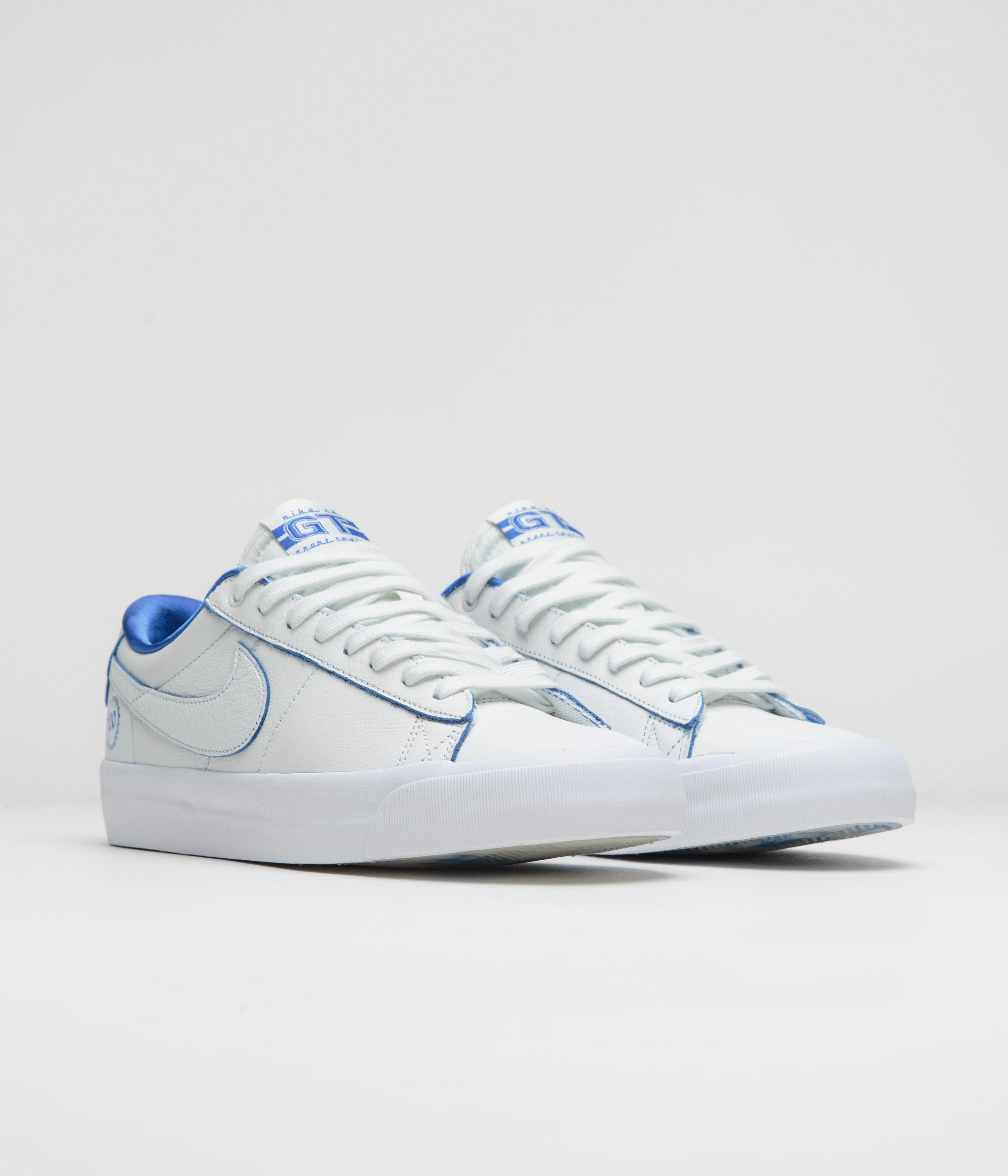 Nike SB Blazer Low Pro GT Premium Shoes - Summit White / Game Royal - Summit White Asics Gel-venture 6 Running Shoe