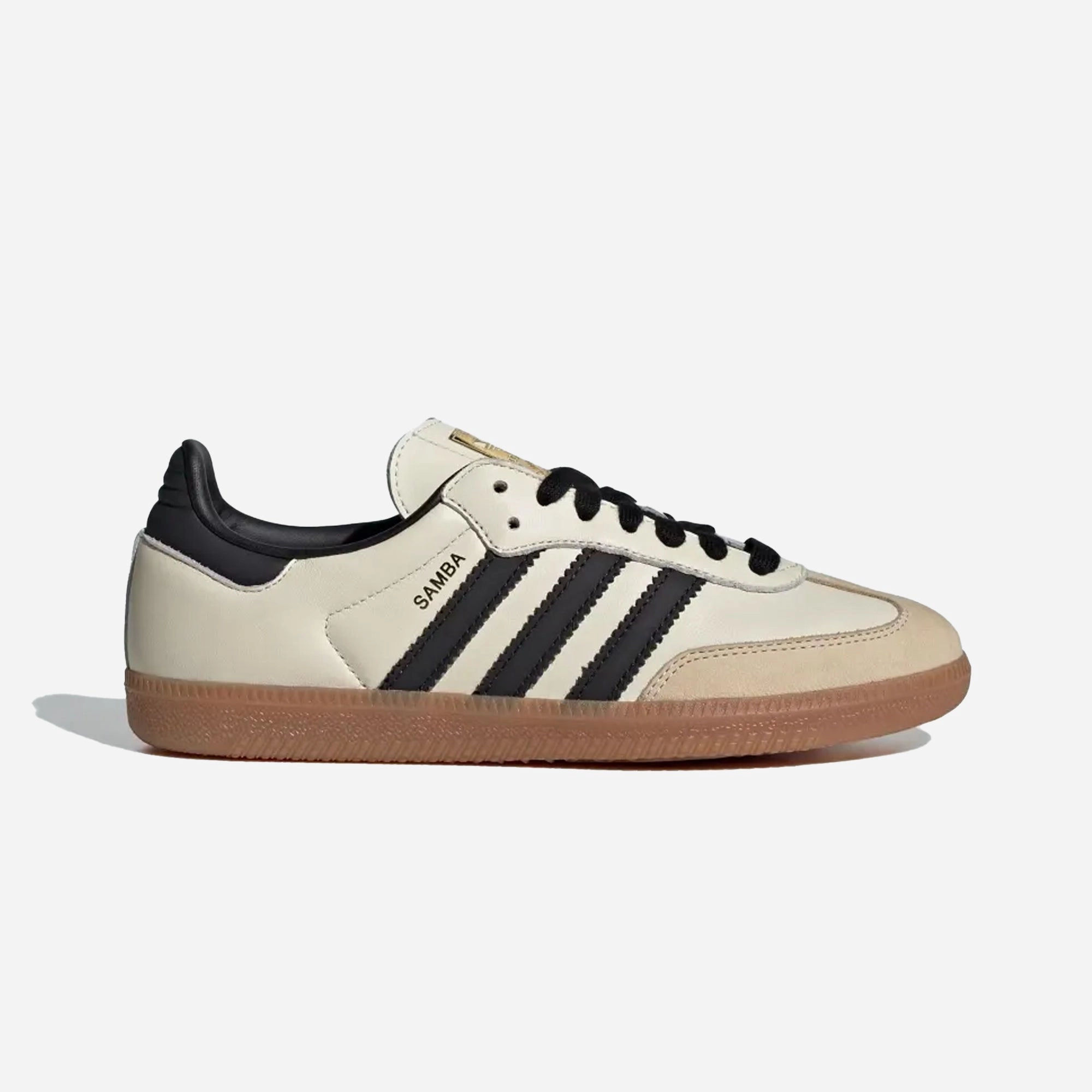 Adidas Recovery Shoes ADIDAS ORIGINALS | SAMBA OG { CREAM WHITE/CORE BLACK/SAND STRATA