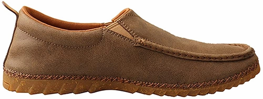 Twisted X Men'sSlip-On Zero-X Loafer - Handcrafted Bomber Casual Loafer Shoes Soft Loafers