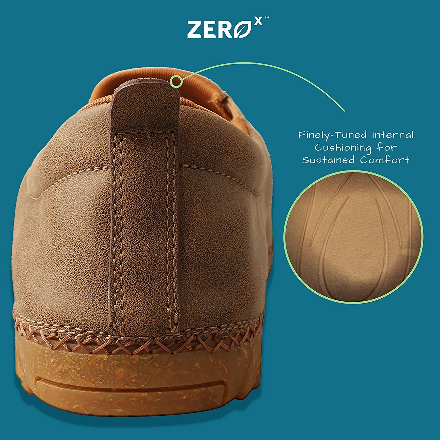 Twisted X Men'sSlip-On Zero-X Loafer - Handcrafted Bomber Casual Loafer Shoes Rain Loafers