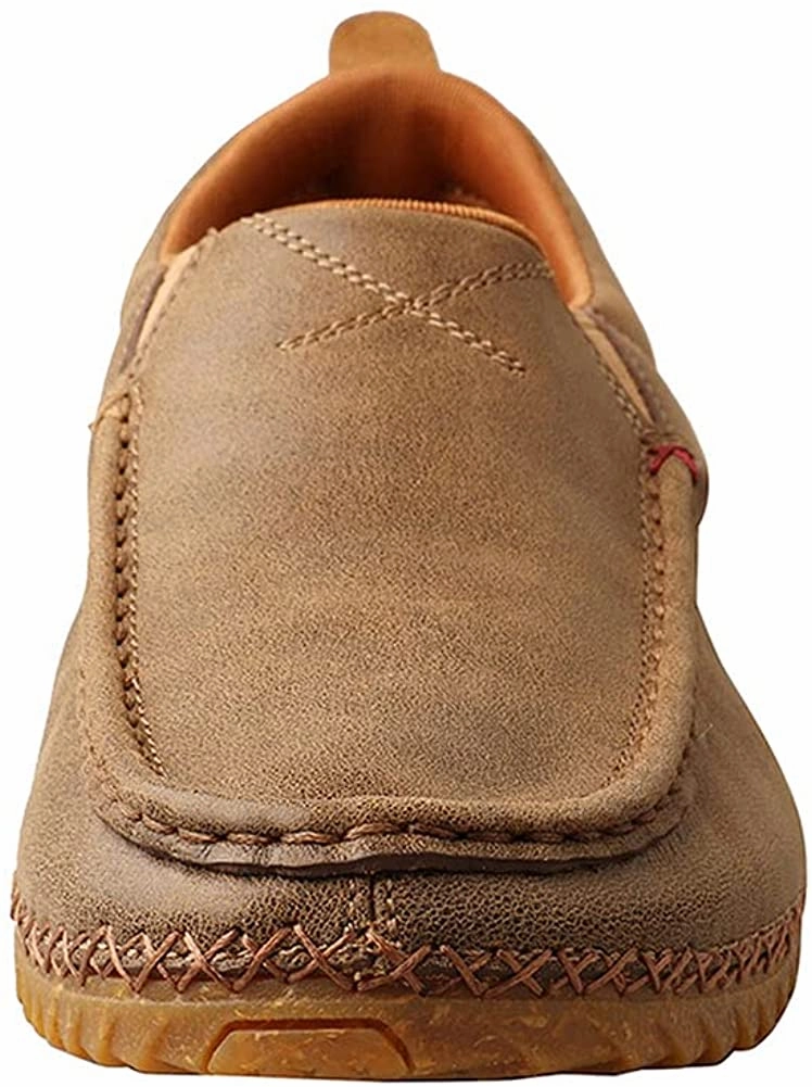 Chunky Patent Leather Loafers Twisted X Men'sSlip-On Zero-X Loafer - Handcrafted Bomber Casual Loafer Shoes
