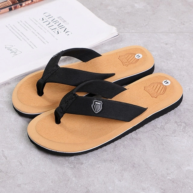 ZYYZYM Flip Flops Men Slippers Summer Anti-skid Outdoor Light Casual Beach Male Sandals Household Slipper Island Pro Slippers