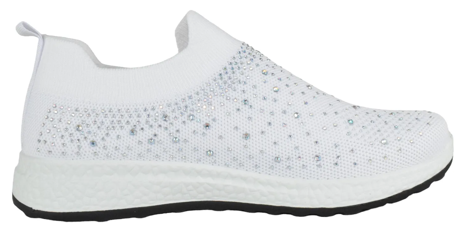 LABOR-8 White La Sheelah Sneakers 608