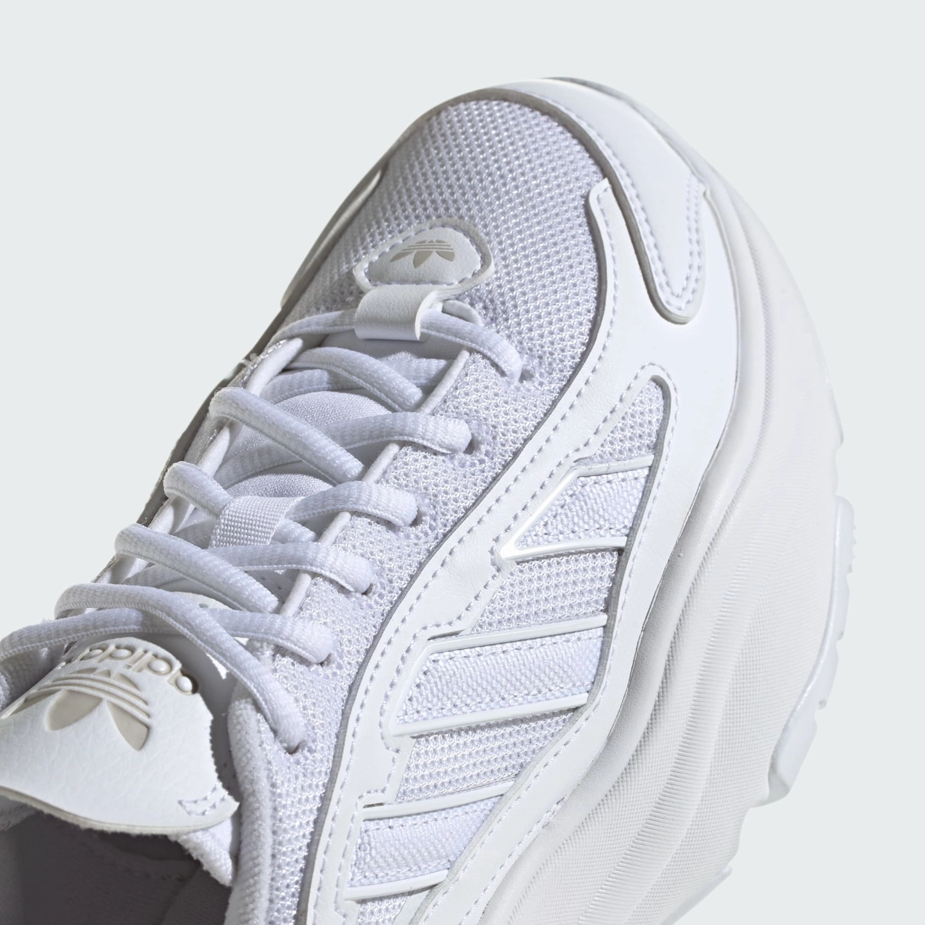 Adidas Women's "Ozgaia" Platform Sneakers - White Adidas Basketball Basketball Shoes