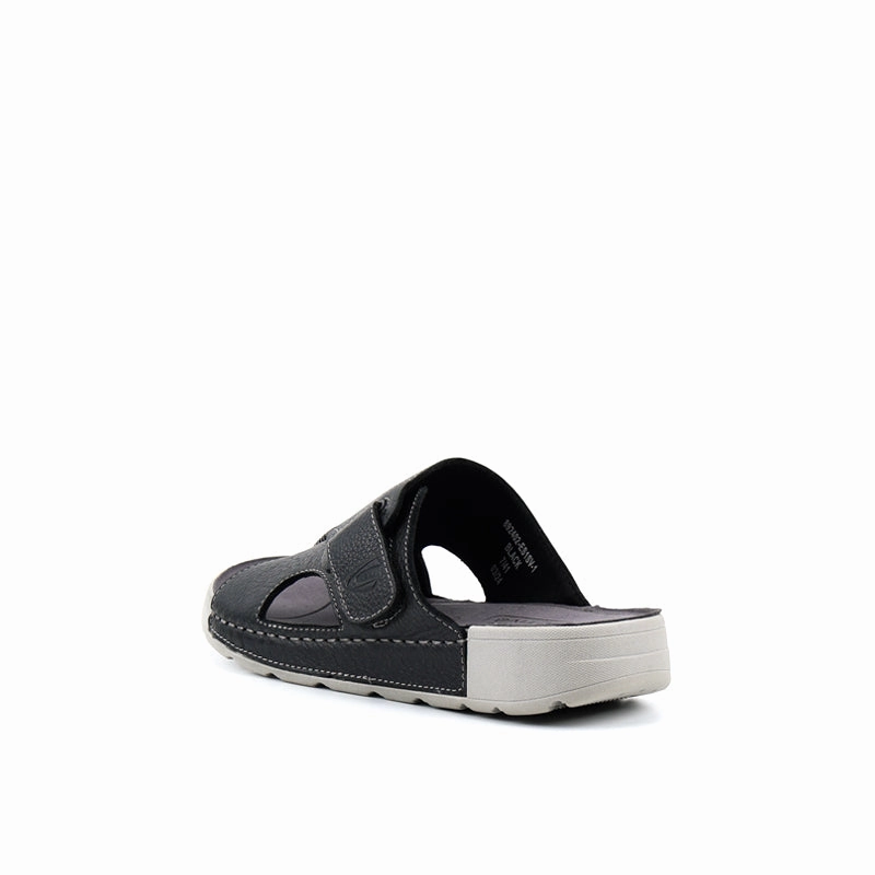 camel active Slip On Sandals Men CENTRO-892402-ES1SV-1-Black Sandals Whitehouse